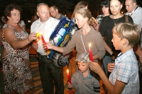 В День города Горки принимали подарки, встречали гостей, награждали тружеников и победителей