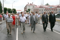 В День города Горки принимали подарки, встречали гостей, награждали тружеников и победителей