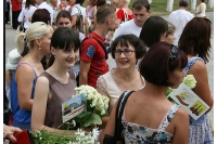 В День города Горки принимали подарки, встречали гостей, награждали тружеников и победителей