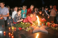 В районе  прошли торжественные мероприятия, посвящённые 70-летию освобождения от немецко-фашистских захватчиков.