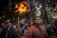 Мова, чарка, шкварка, вышиванка. Заславль принимал День белорусской письменности 